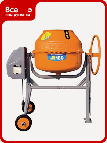 Изображение товара Бетоносмеситель Кратон BeeTone 160 4 02 07 022, различной крепости, двигателе