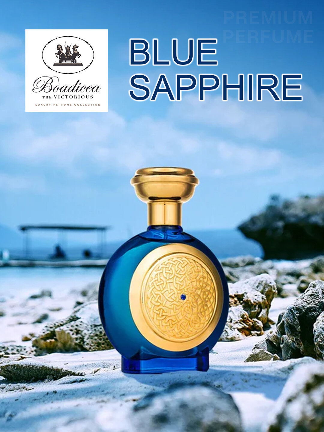 Элитный аромат Boadicea the Victorious Blue Sapphire с нотами цитрусов и цветочных акцентов — фото 1