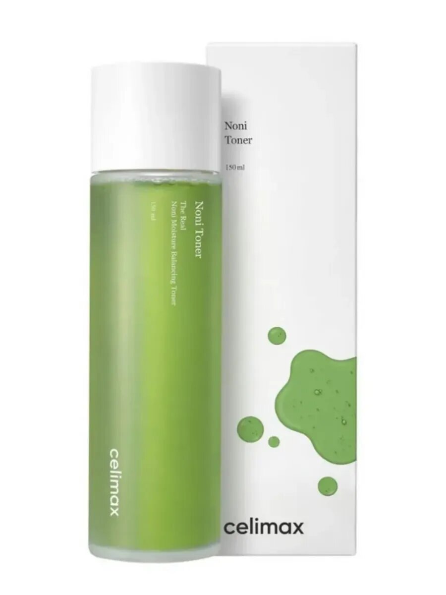 Сelimax The Real Noni Moisture Balancing Toner - Тонер для лица увлажняющий, питательный, корейская косметика