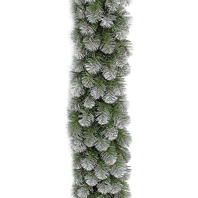 Хвойная гирлянда Колорадо заснеженная 180*30 см ПВХ