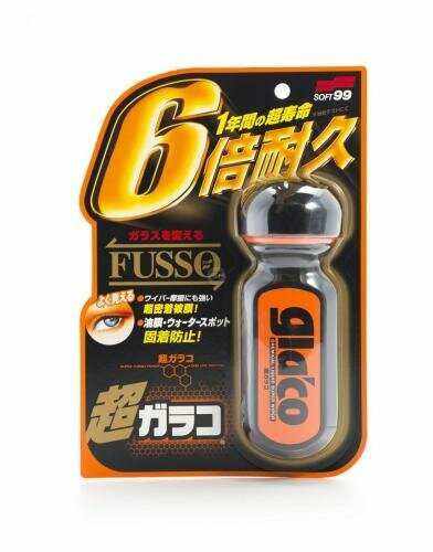 Ultra glaco - водоотталк. полироль-покрытие для стекла 70ml Soft99 04146