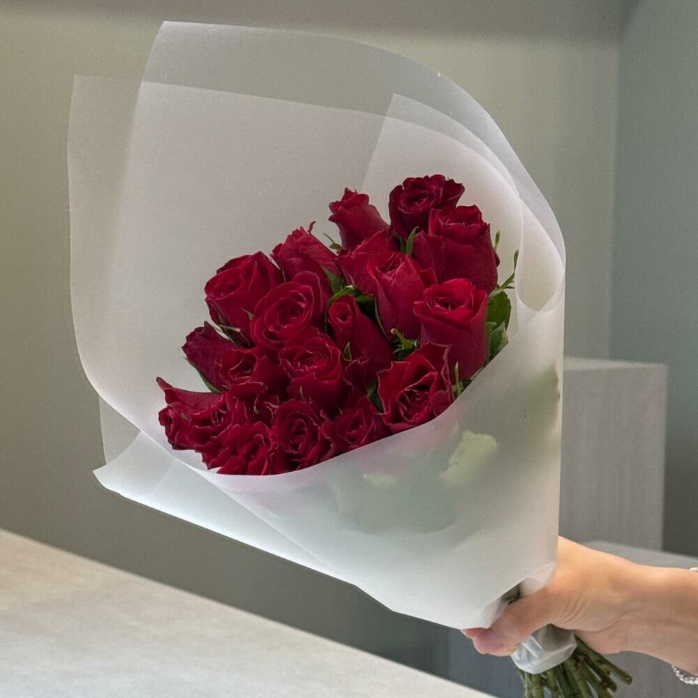 Букет из 19 Кенийских роз