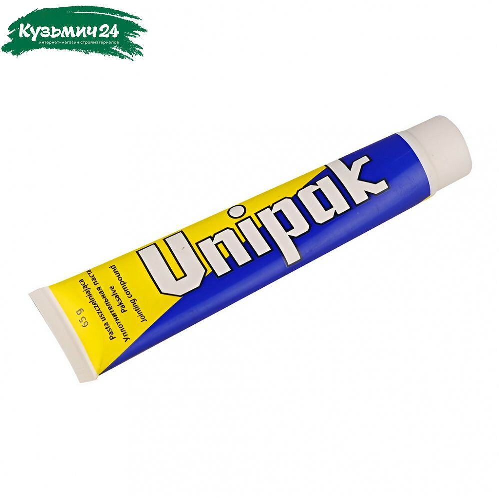 Герметик Unipak для льна паста уплотнительная для внутренних работ 65 г 2 шт.