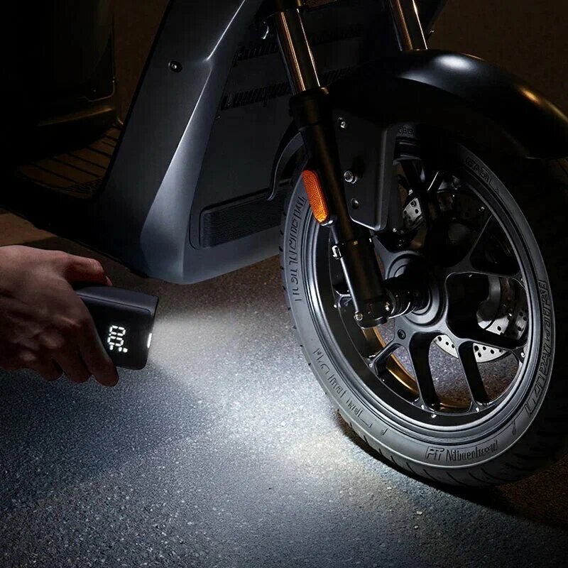 Автомобильные Компрессоры Xiaomi Переносной насос Xiaomi MJBXCQBQW, для надувных изделий, черный