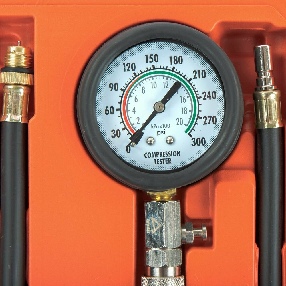 Компрессометр ARNEZI R7301001, для бензиновых двигателей, 8 предметов — фото 1