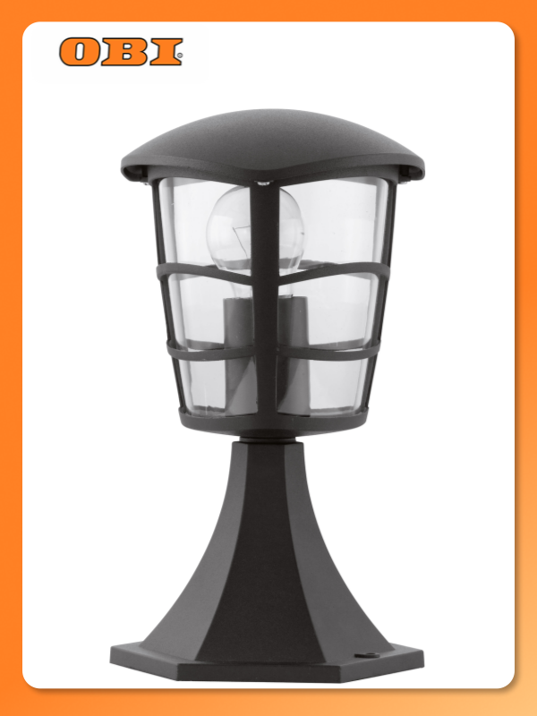 Светильник уличный Eglo Aloria 93099 черный 1 х 60 Вт