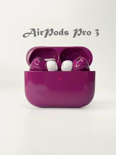 Изображение товара Наушники Apple AirPods Pro 3 (ANC, MagSafe) (2025) Свекольный глянец, тотал, Ral 4004