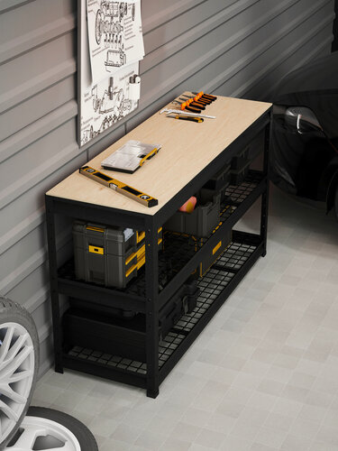 Изображение товара BOREX Верстак-стеллаж 1500х500х900 для гаража, для мастерской BOREX_VERSTAK_900