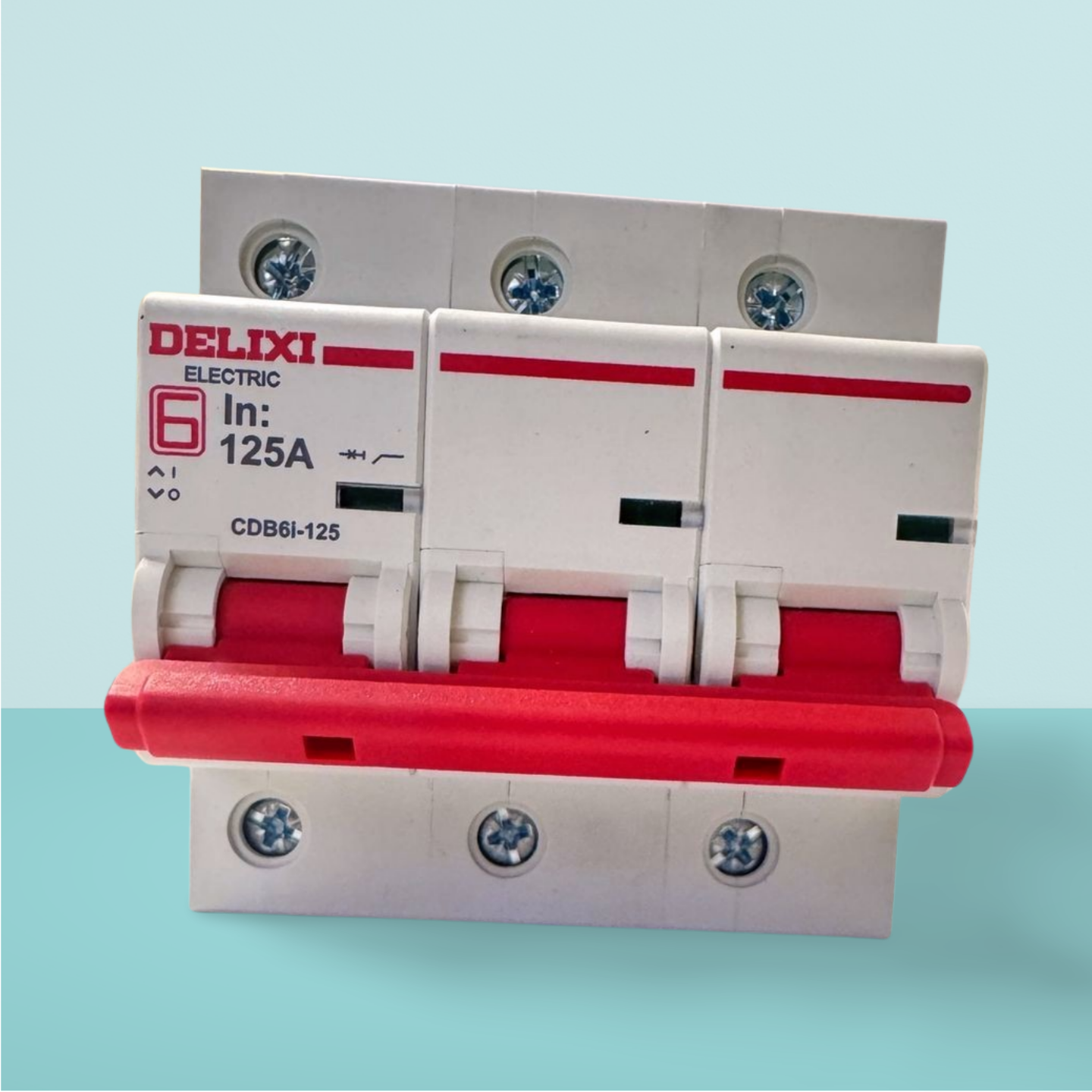 Авт. выкл. DELIXI CDB6i-125 3P C 125A — фото 1