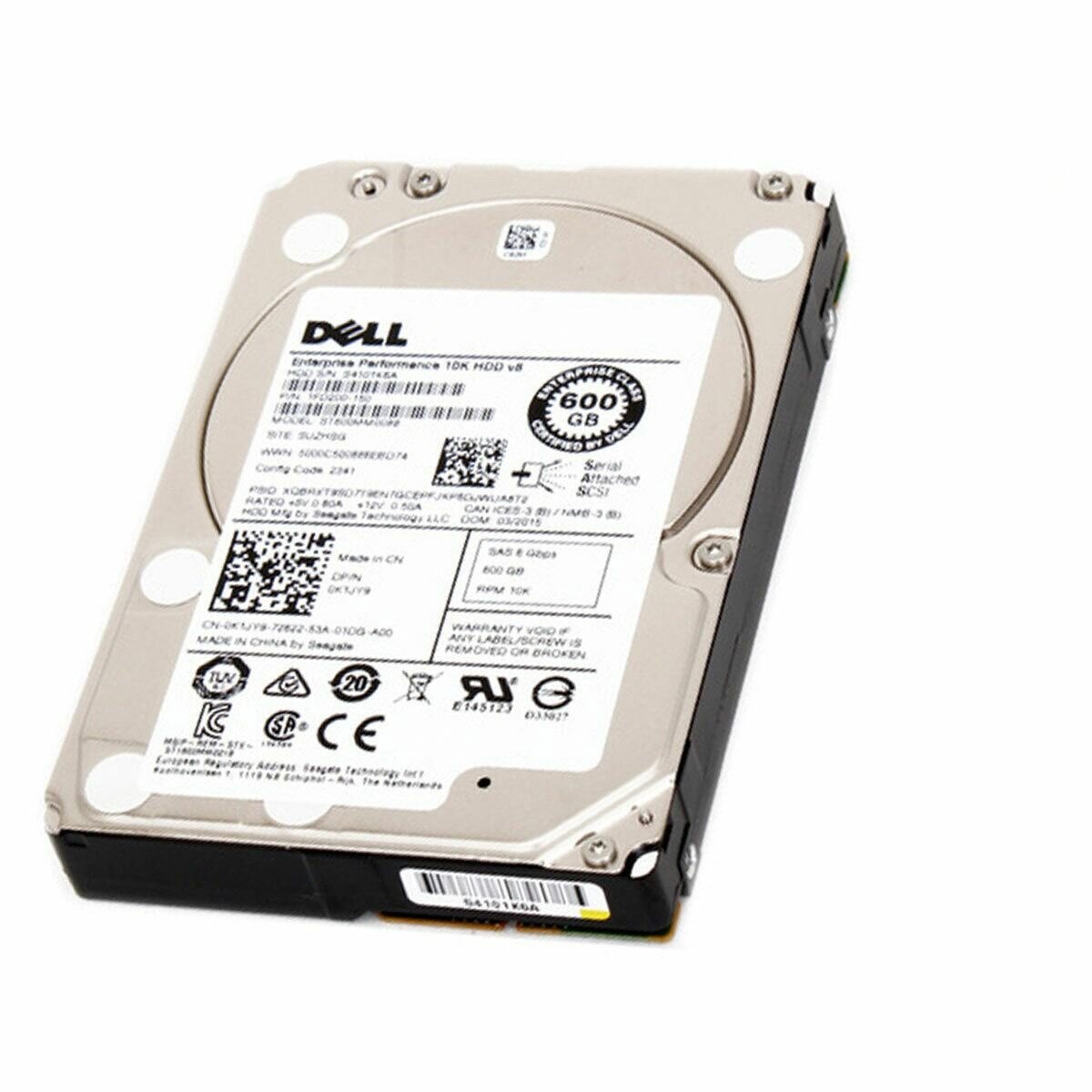 Жесткий диск Dell 0R95FV 600Gb 10000 SAS 2,5" HDD