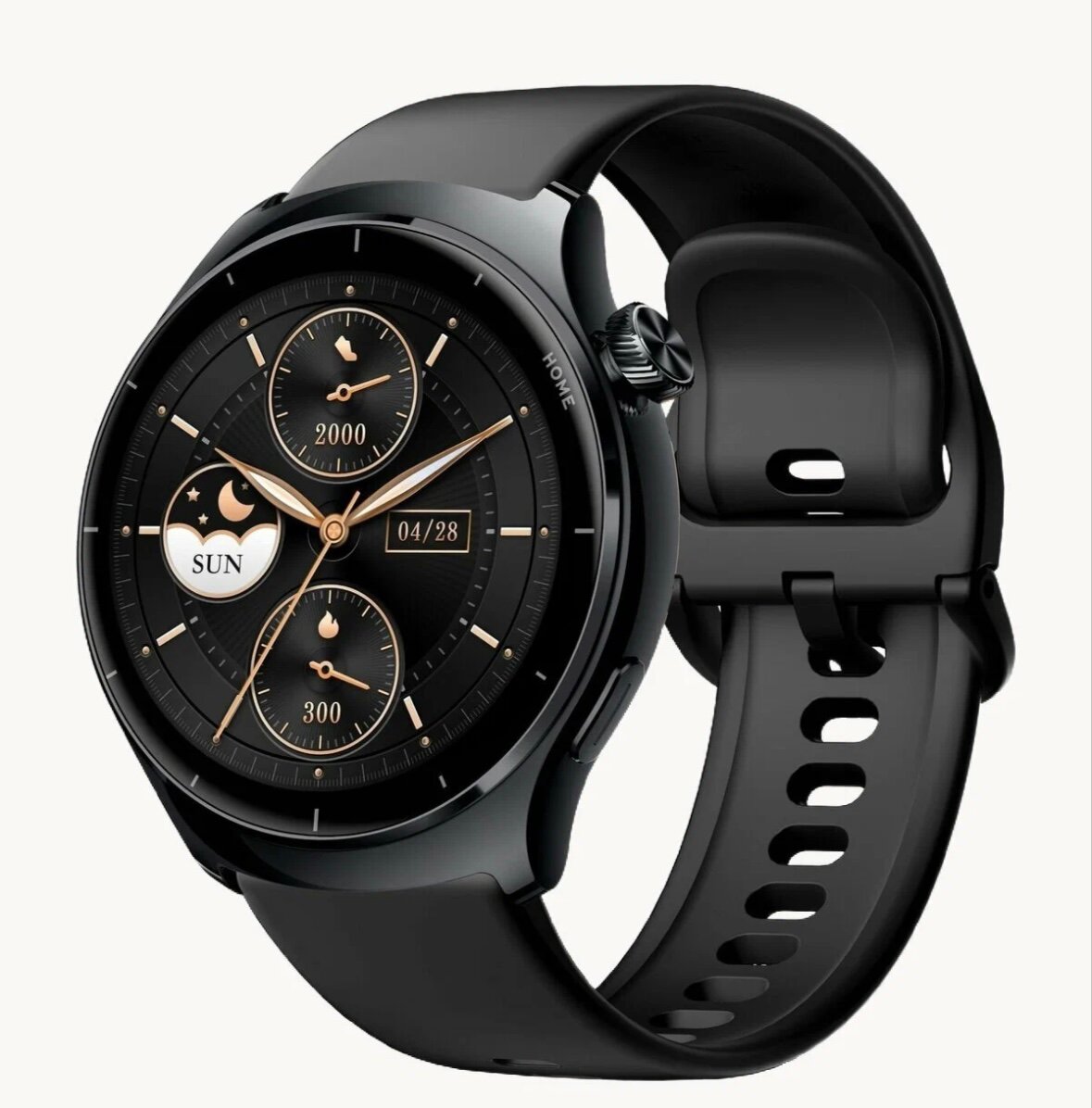 Смарт-часы Mibro Lite3 Pro Khaki Gray (XPAW019KG) в черном окрасе