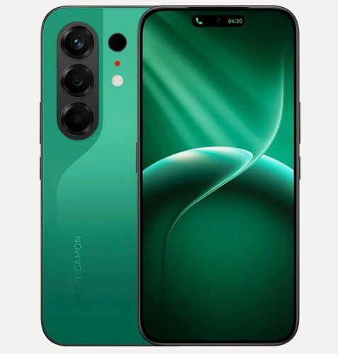 Изображение товара Смартфон Tecno CAMON 50 8/128 ГБ - Green Emerald - ( Зеленый Изумруд)