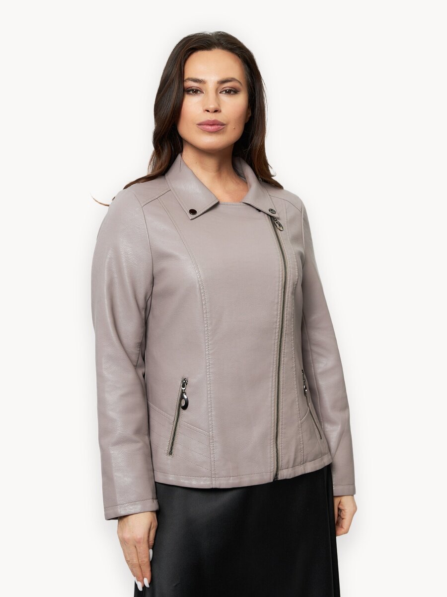 Куртка LINA REY, размер 46, бежево-серый