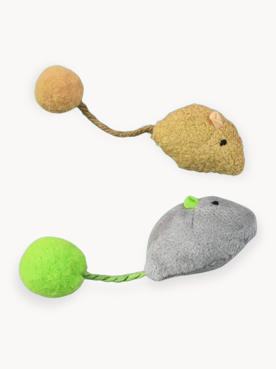 Игрушки для кошек 2 мышки