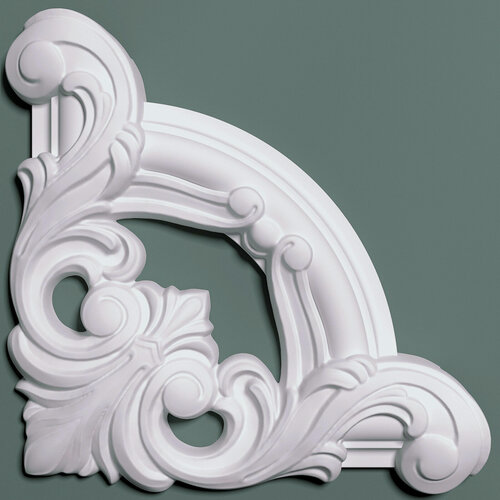 Изображение товара Декоративный угол к молдингу bello deco М12У3, влагостойкий, белый