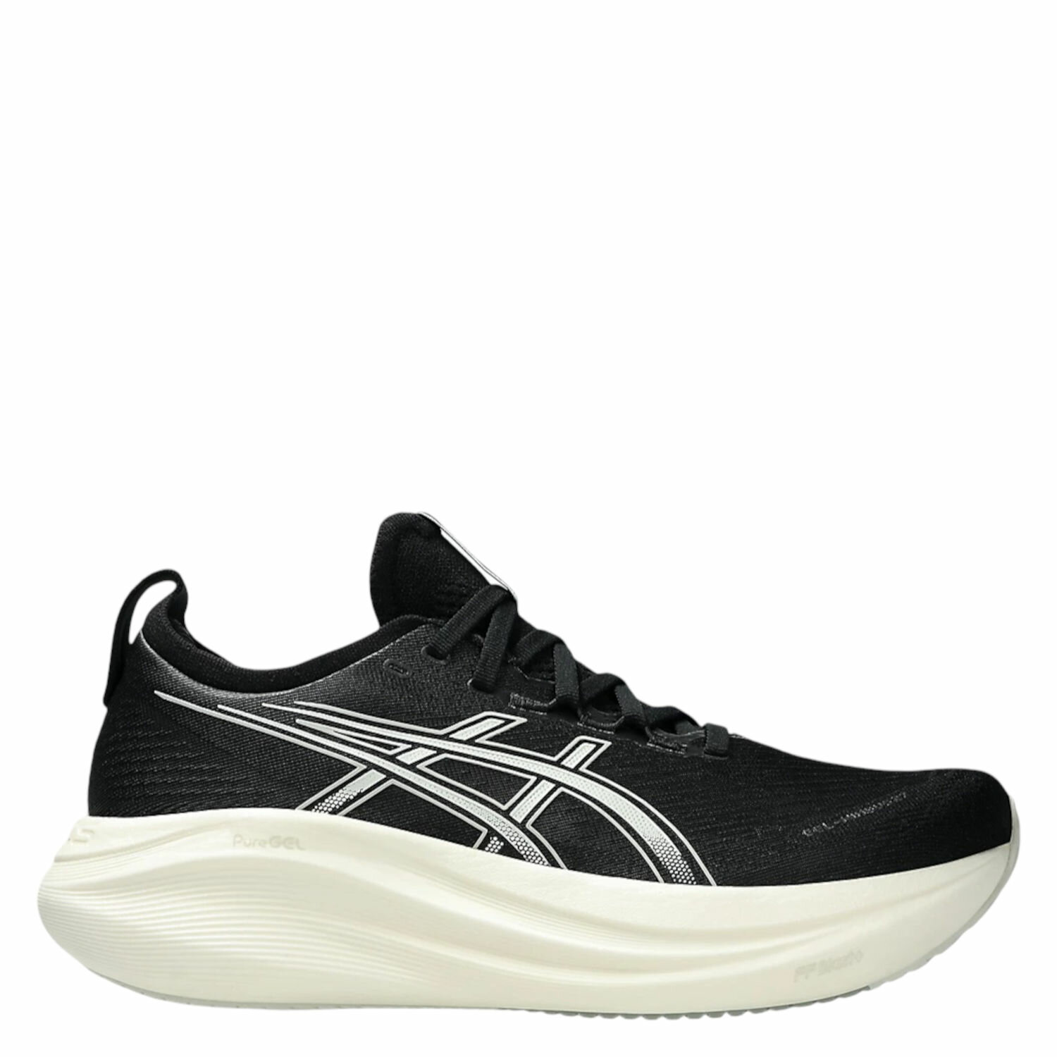 Кроссовки ASICS, размер 10 US, черный