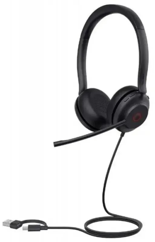 Гарнитура Yealink UH35 Dual UC USB-C/A черный