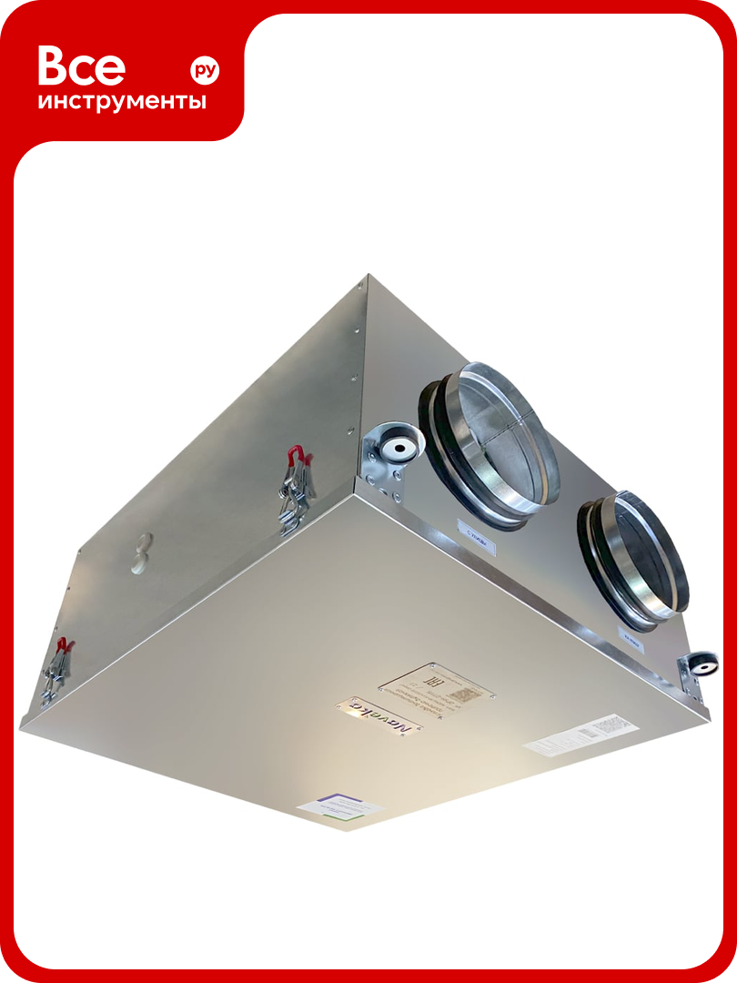 Установка вентиляционная приточно-вытяжная Naveka Node9- 160(25m)/RP-M, VAC(D220) Compact с пультом-термостатом УН-00007149