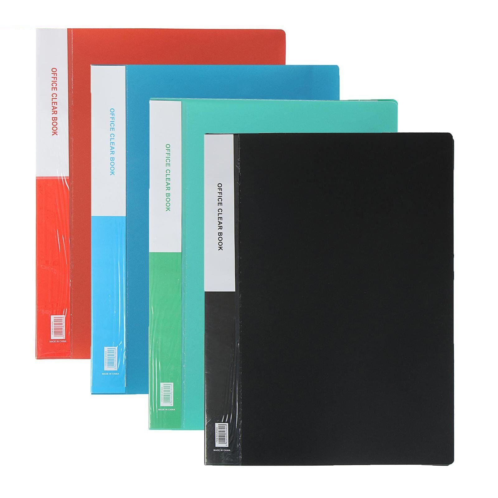 Папка Calligrata А4 файловая 40 вкладок защита документов пластик