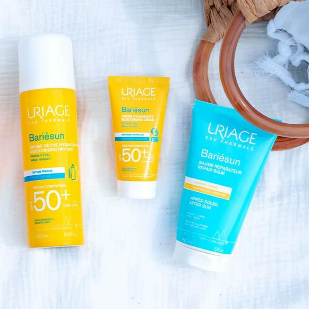 Картинки УРЬЯЖ БАРЬЕСАН Дымка-спрей сухая SPF 50+, 200 мл | URIAGE Bariesun Dry Mist SPF 50+