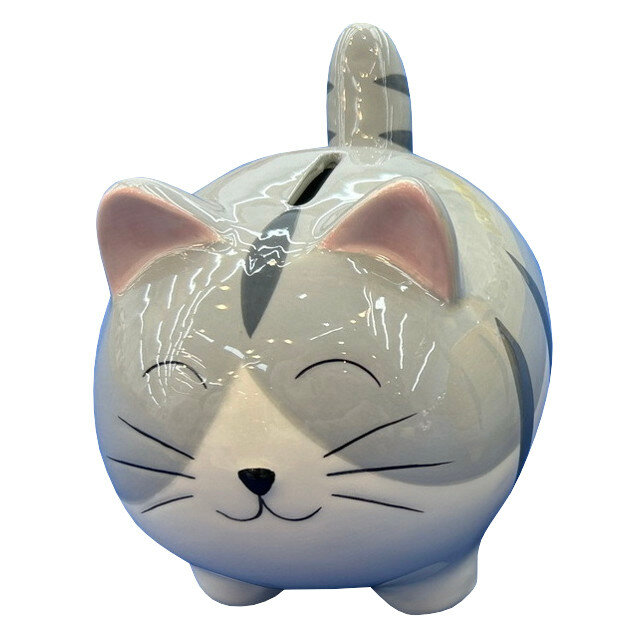 Копилка TODELIA "Серый кот" 151х11х121 см материал: керамика