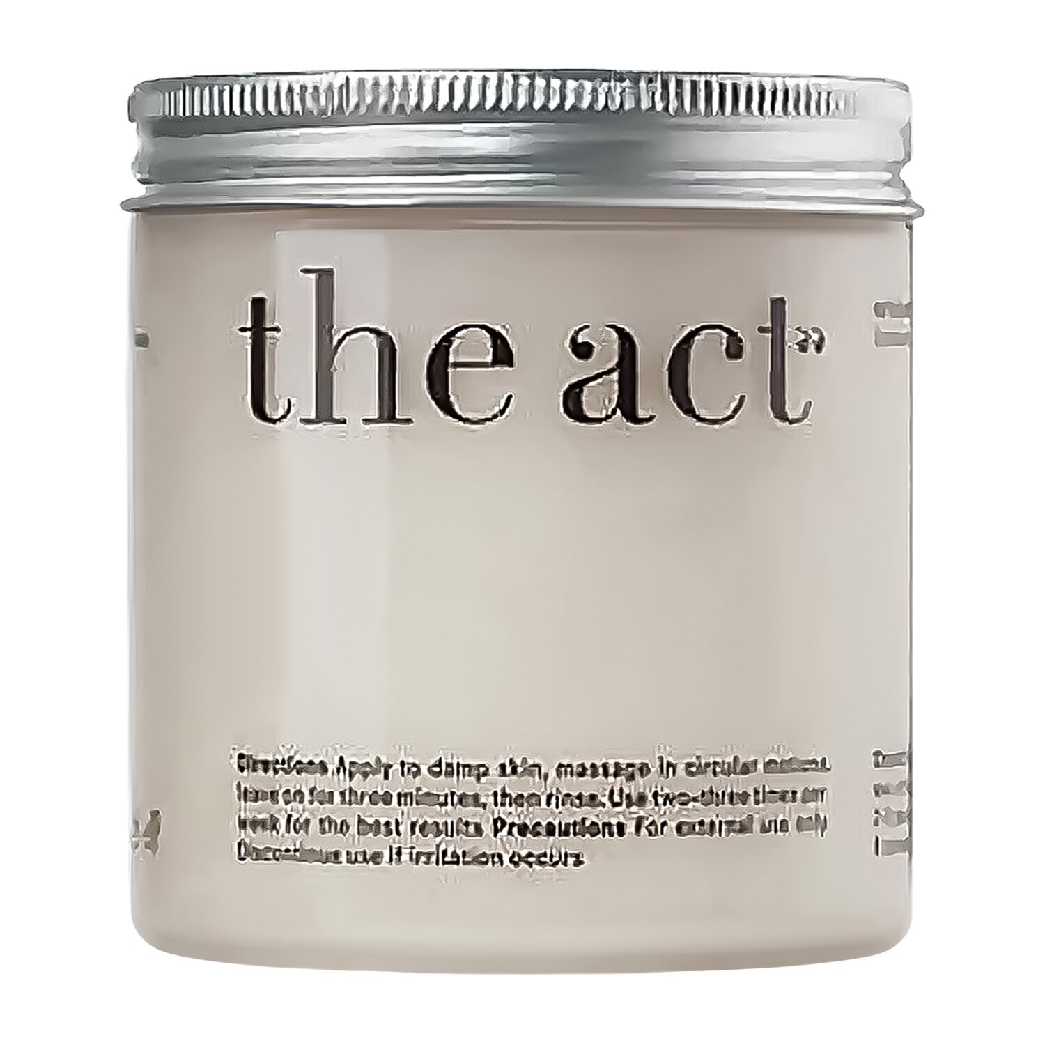 Скраб-Бальзам THE ACT "Кокос", для Тела, 100% Веганский, 300Г