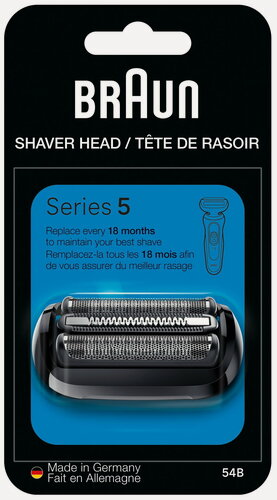 Изображение товара Сетка и режущий блок Braun для бритв 5 серии 54b, черный