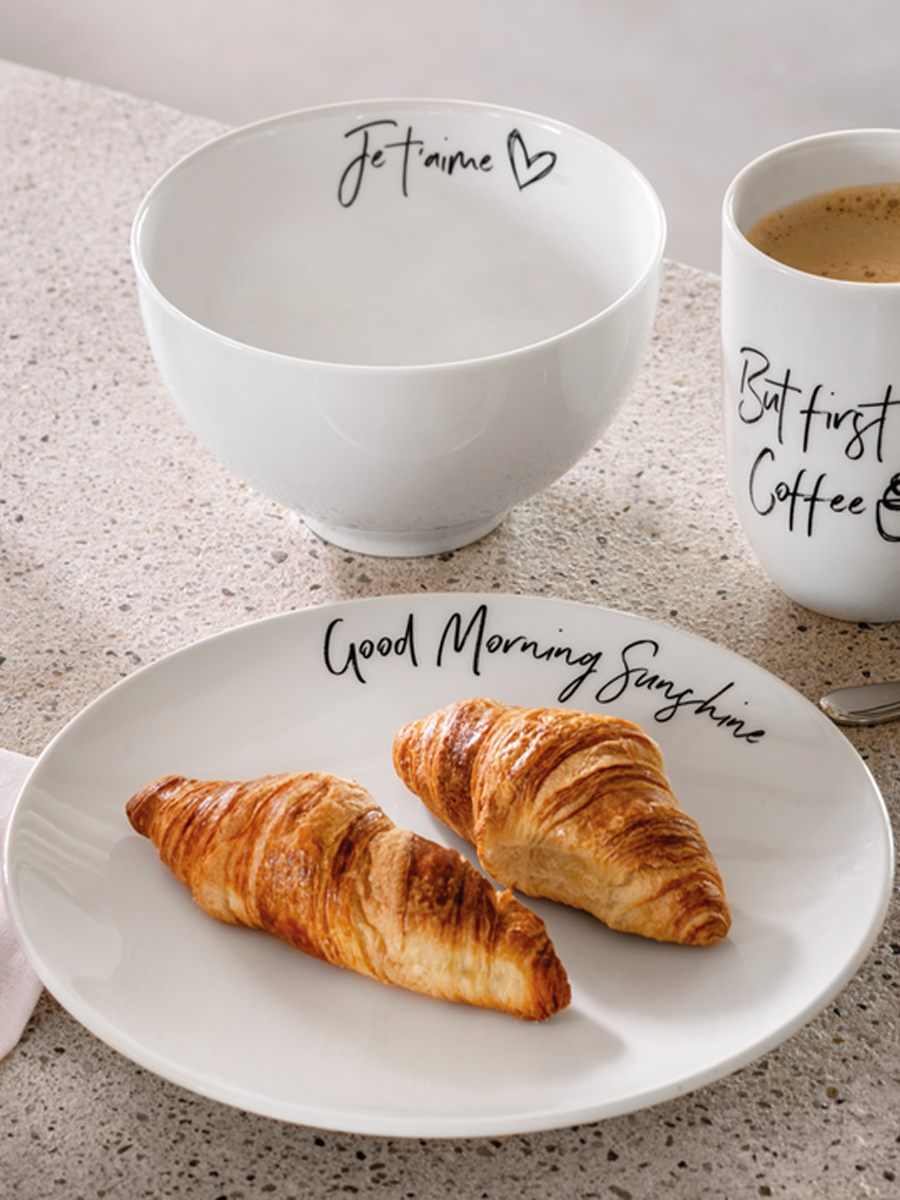 Посуда Для Сервировки Xiaomi Тарелка для завтрака 21 см, Good Morning, Sunshine/Доброе утро, солнце, Statement, Villeroy & Boch, Премиум-Фарфор