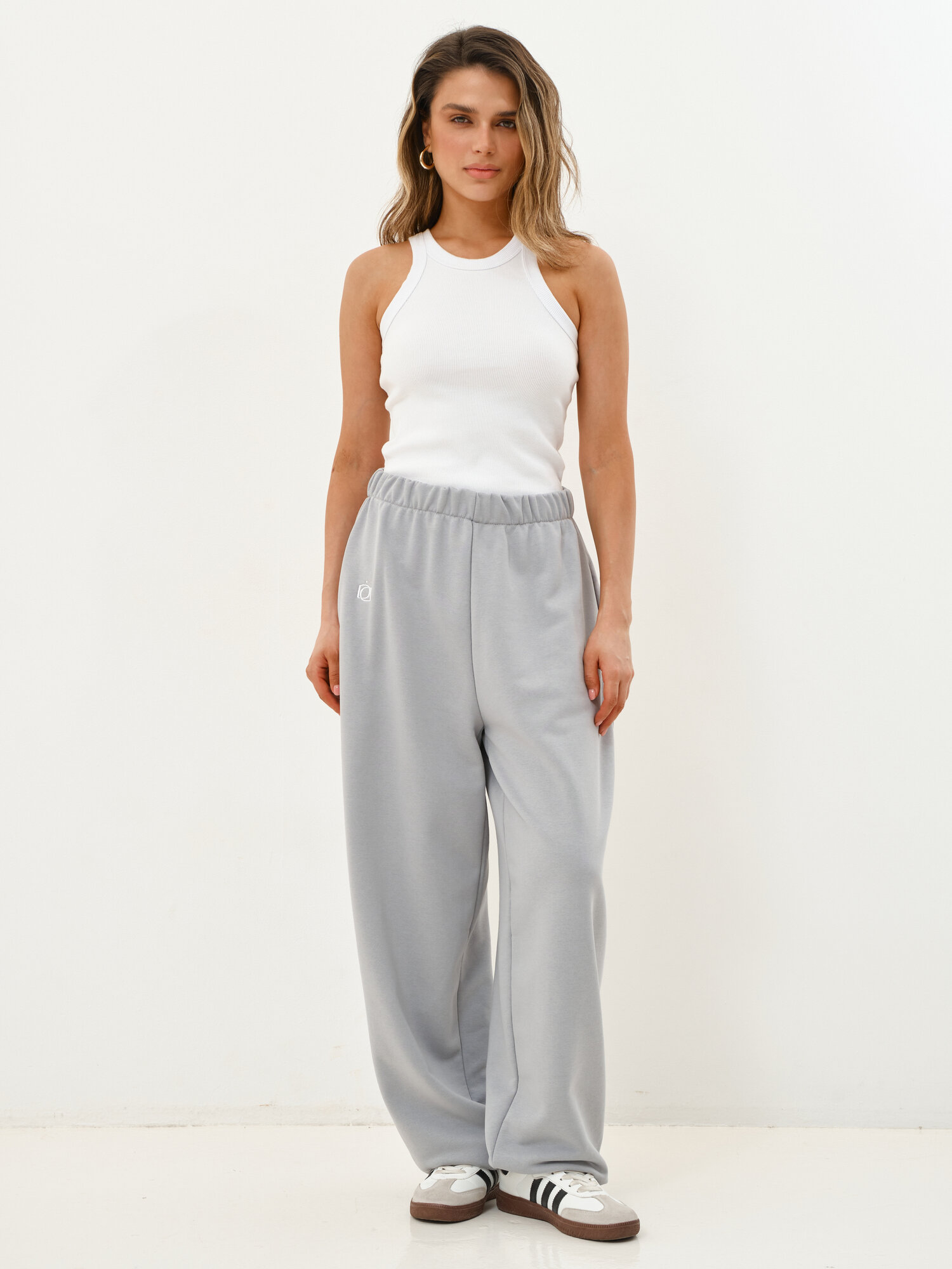 Брюки багги спорт-шик