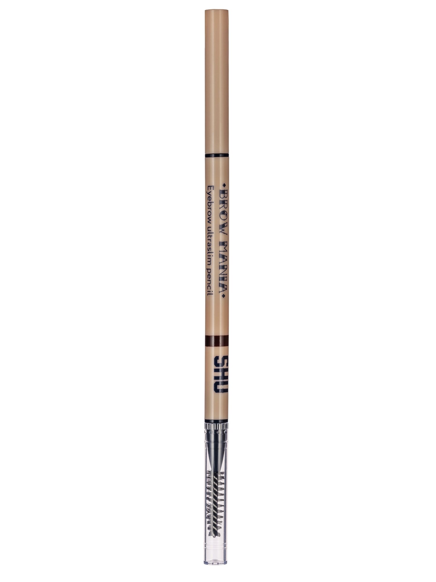 Карандаш SHU Brow Mania 221, для бровей, устойчивый, холодный коричневый