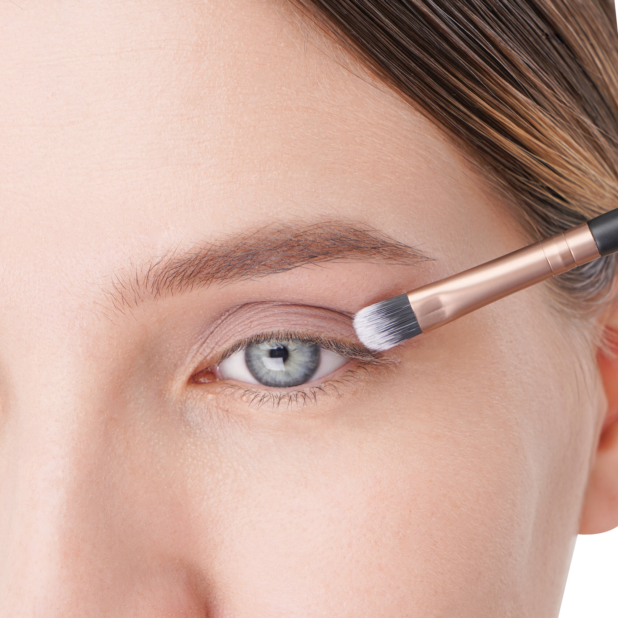 Кисть Stellary Eyeshadow Brush 208, для век, плоская, средняя плотность — фото 1