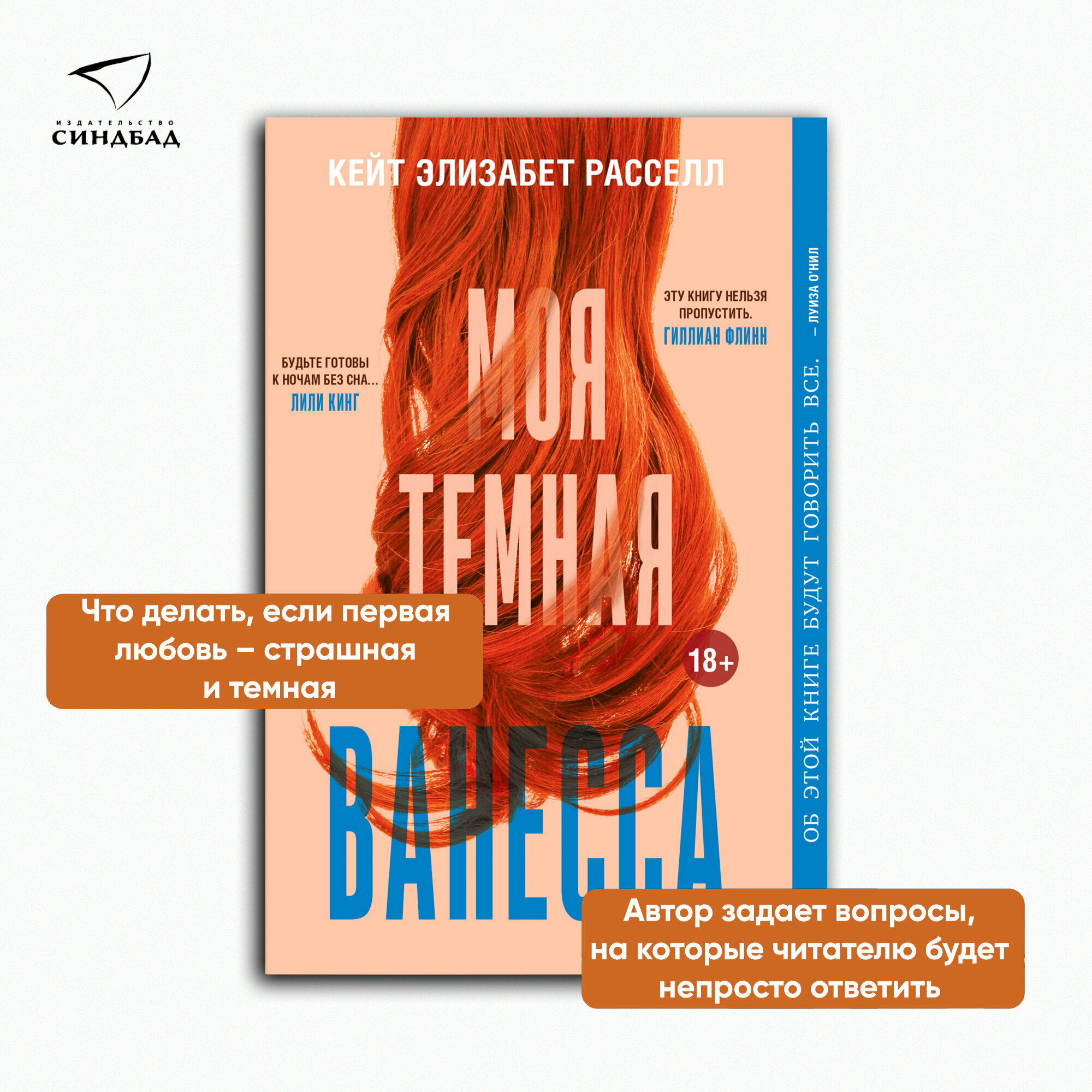 Книга Моя темная Ванесса. Кейт Элизабет Рассел. Синдбад. Мягкий переплет — фото 1