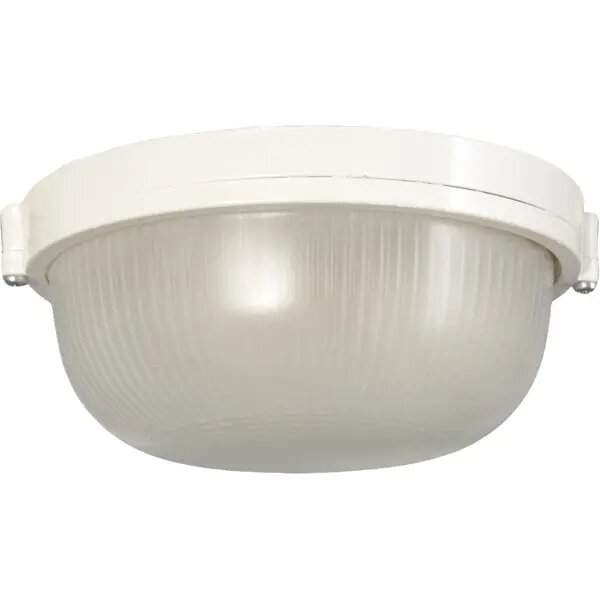 Светильник круглый TDM Electric НПБ 1301 1xE27x60 Вт цвет белый IP54