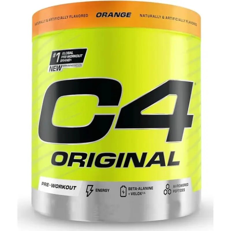 C4 / Cellucor, C4® Original, предтренировочный комплекс, со вкусом с апельсином