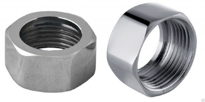 Гайка для смесителя Ledeme L71-2 латунь цвет хром3/4