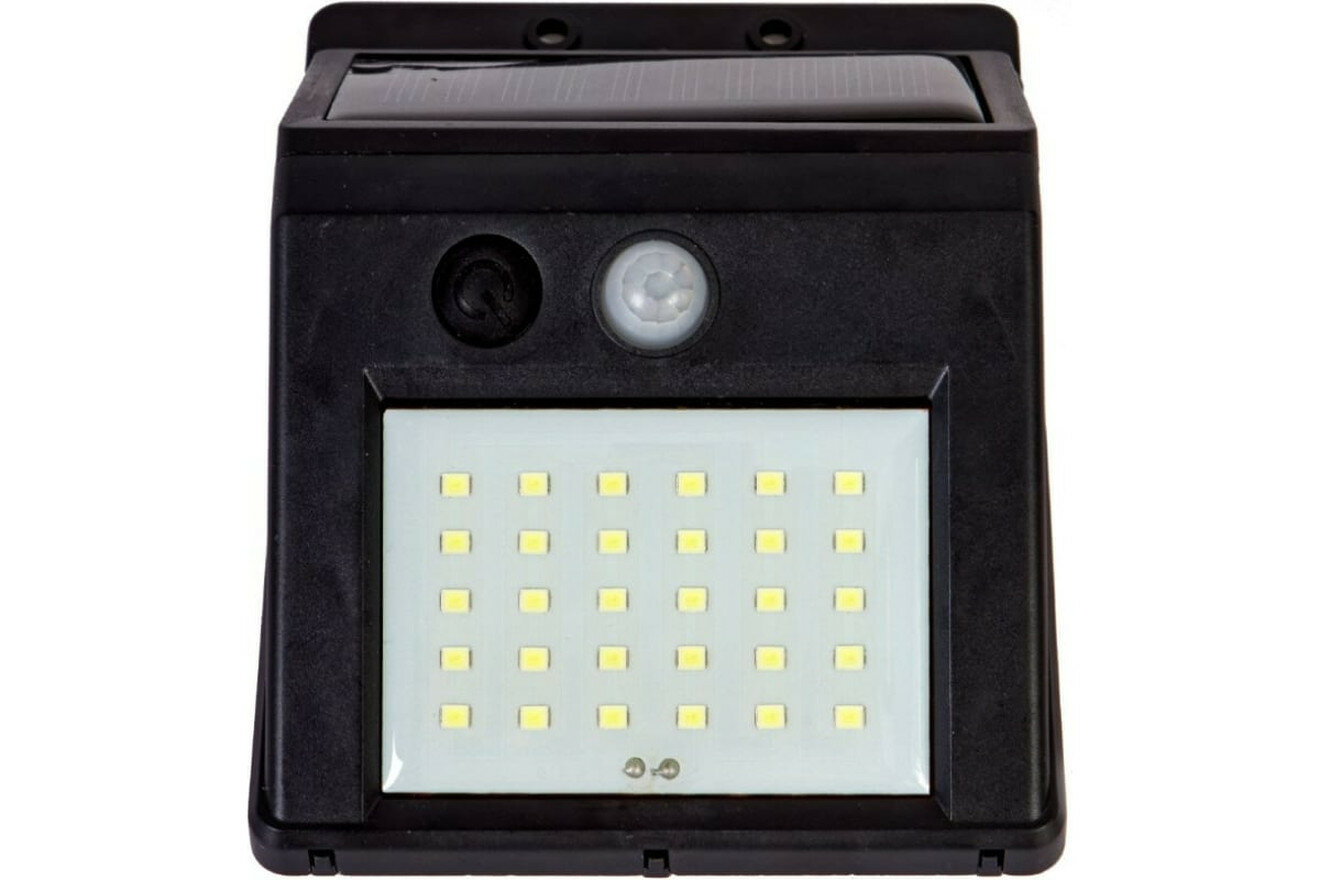 Светодиодный прожектор Glanzen FAD-0003-4-solar датчик движения цвет черный