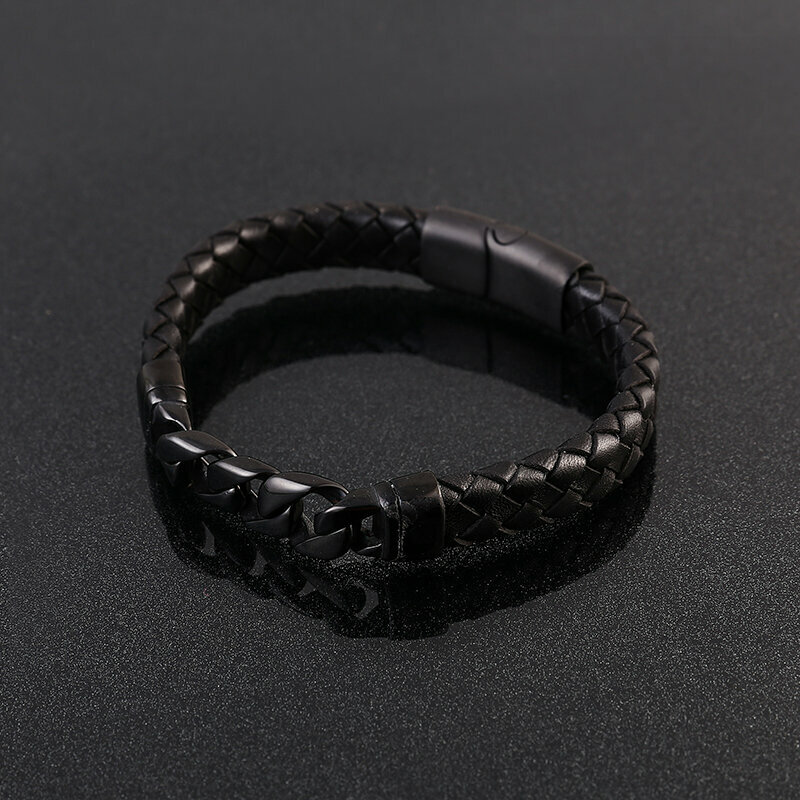 Браслет-цепочка Sharks Jewelry, металл, 1 шт., размер 20.5 см, размер M, черный — фото 1
