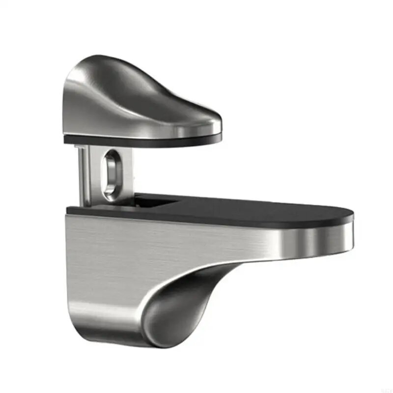 Стеклянные кронштейны для полок brushed nickel