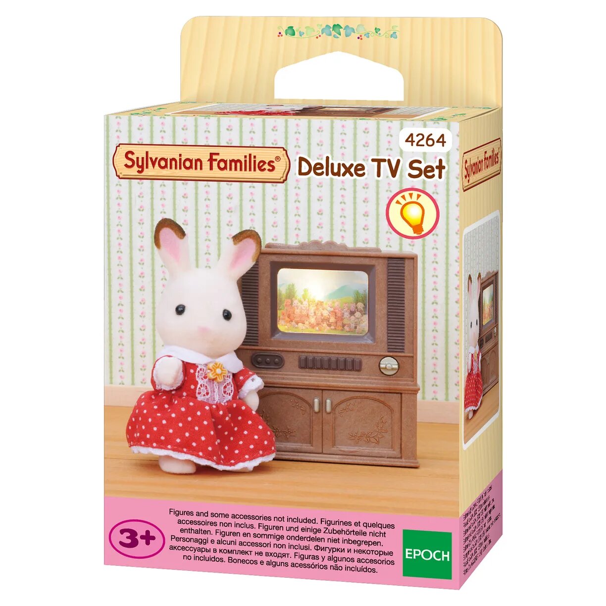 Набор Sylvanian Families "Цветной телевизор", 2924, с аксессуарами