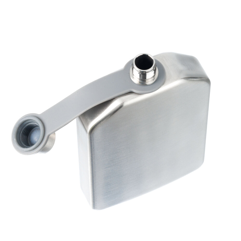 Фляга S.Quire 0,24 л, сталь, серебристая, матовая — фото 1