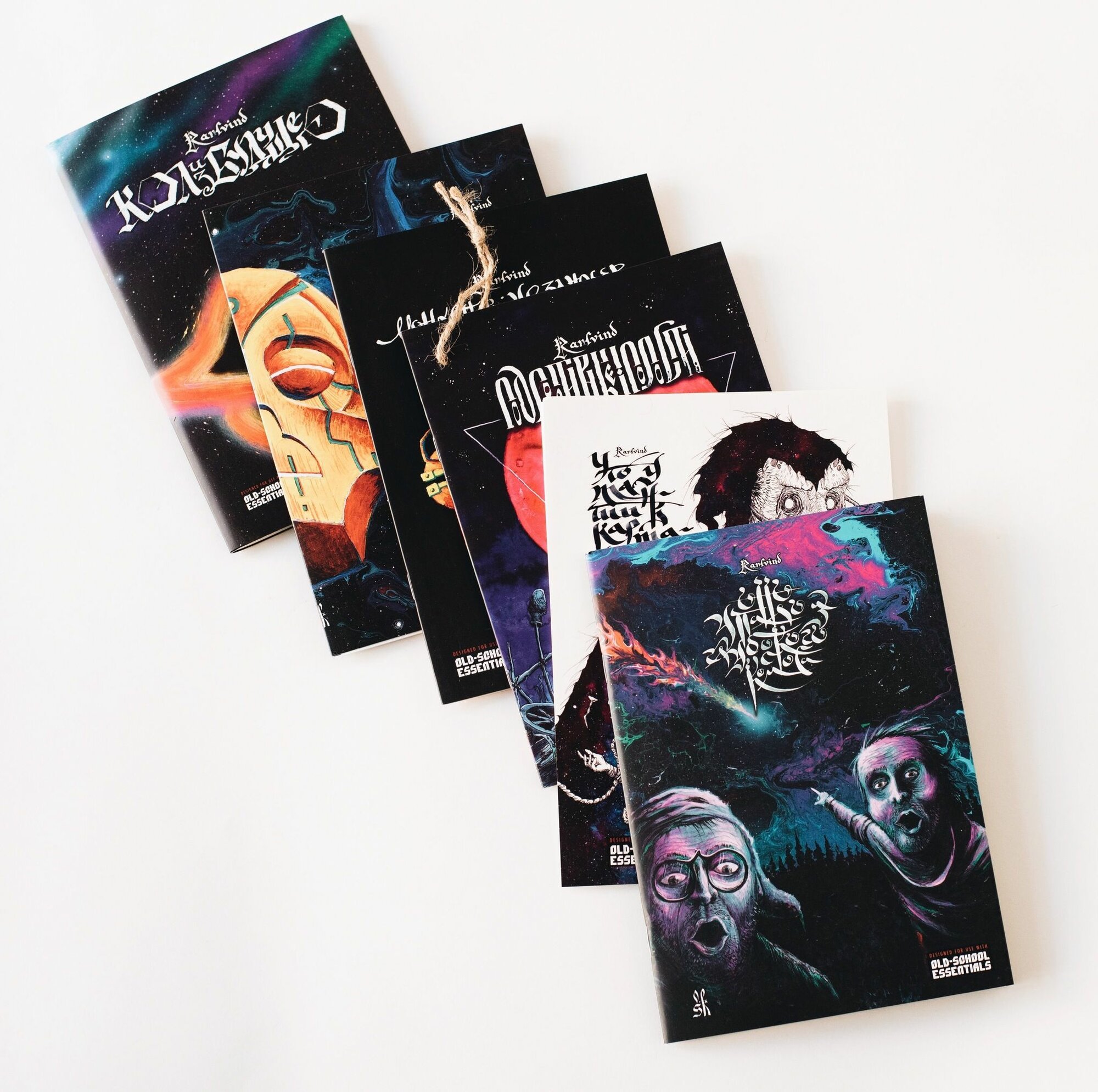 Набор из 6 модулей Рансвинда, для игры «Основы старой школы» (Old-School Essentials)