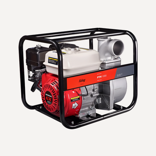Изображение товара Мотопомпа для чистой воды FUBAG PTH 1000, бензиновый двигатель, 4.8 л. с.