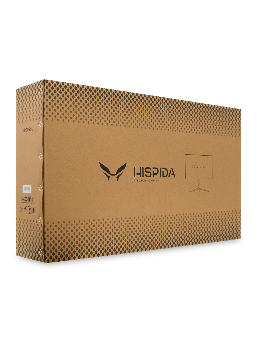 Монитор 27' NERPA HISPIDA GI27Q27HE IPS 2560x1440, 275 Гц, 1 мс, 16:9, 300 кд/м², 2xHDMI, 2xDP, FreeSync, Low Blue Light, черный, фото8