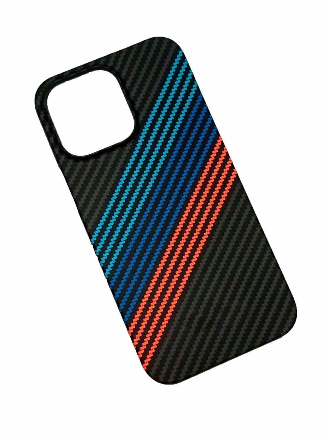 Чехол, карбоновый, для для телефонов iPhone 15 pro max жёсткий — фото 1