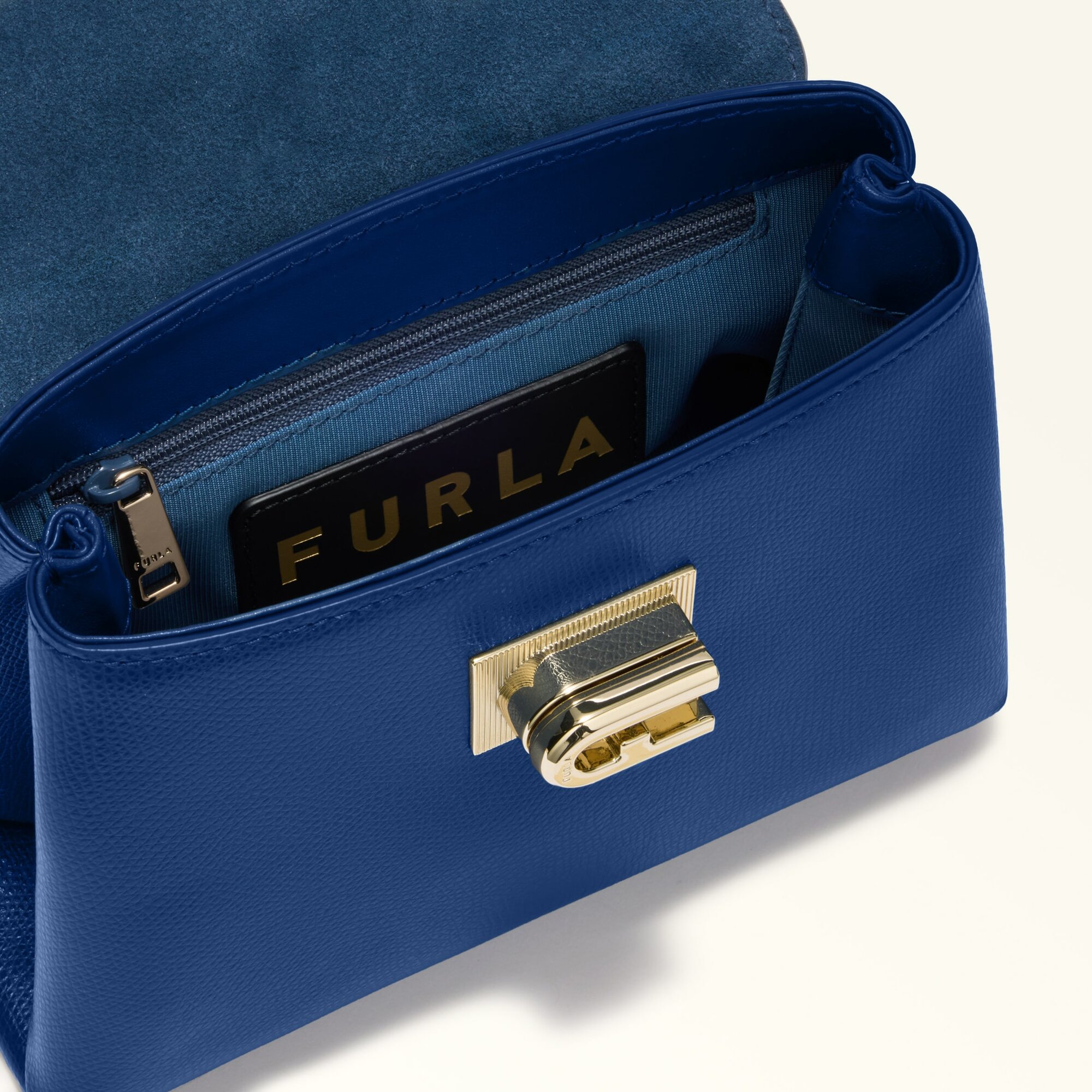 Сумка FURLA, синий — фото 1