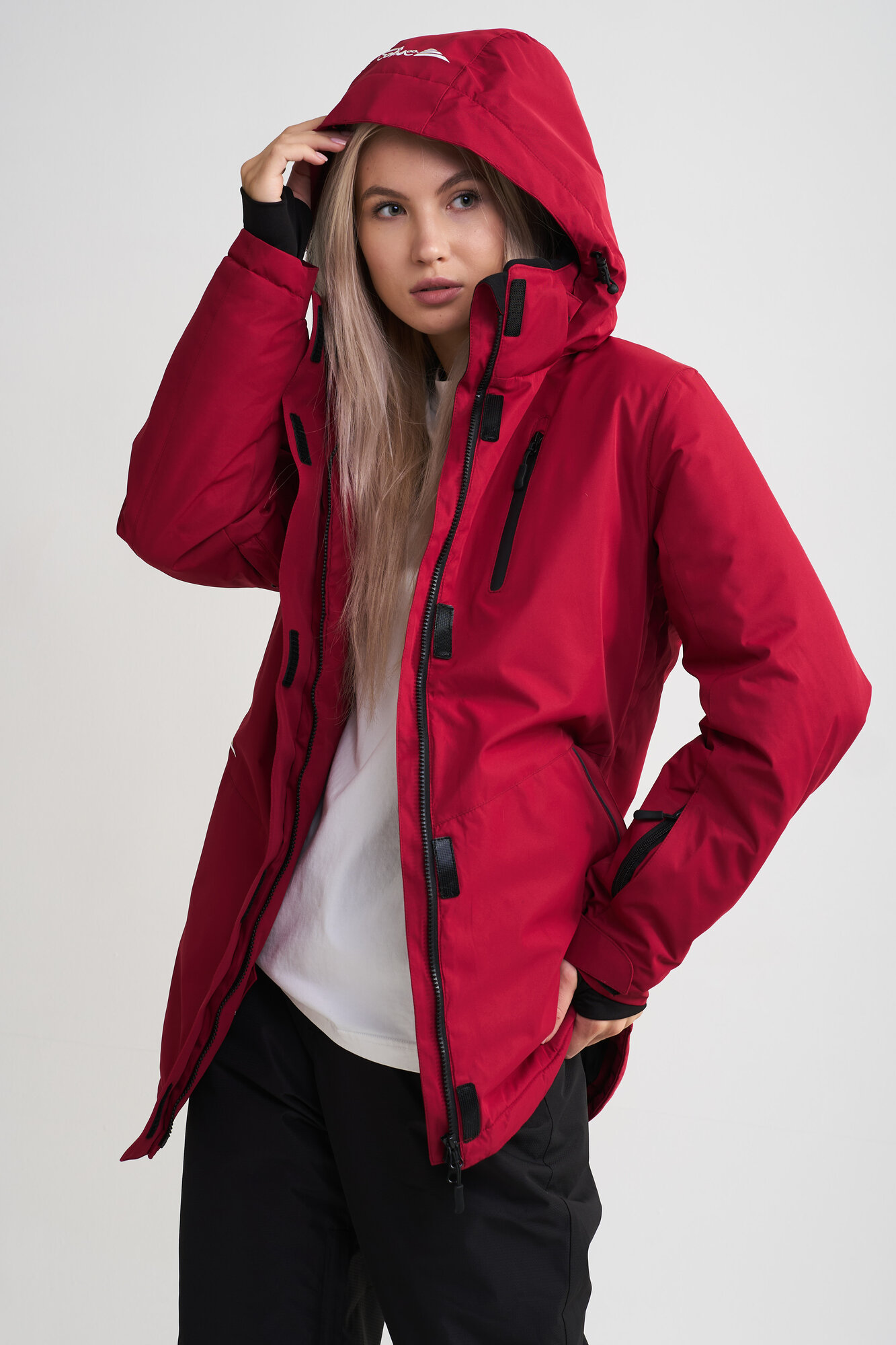 Куртка горнолыжная Saimaa размер 2XL(52-54) бордовый