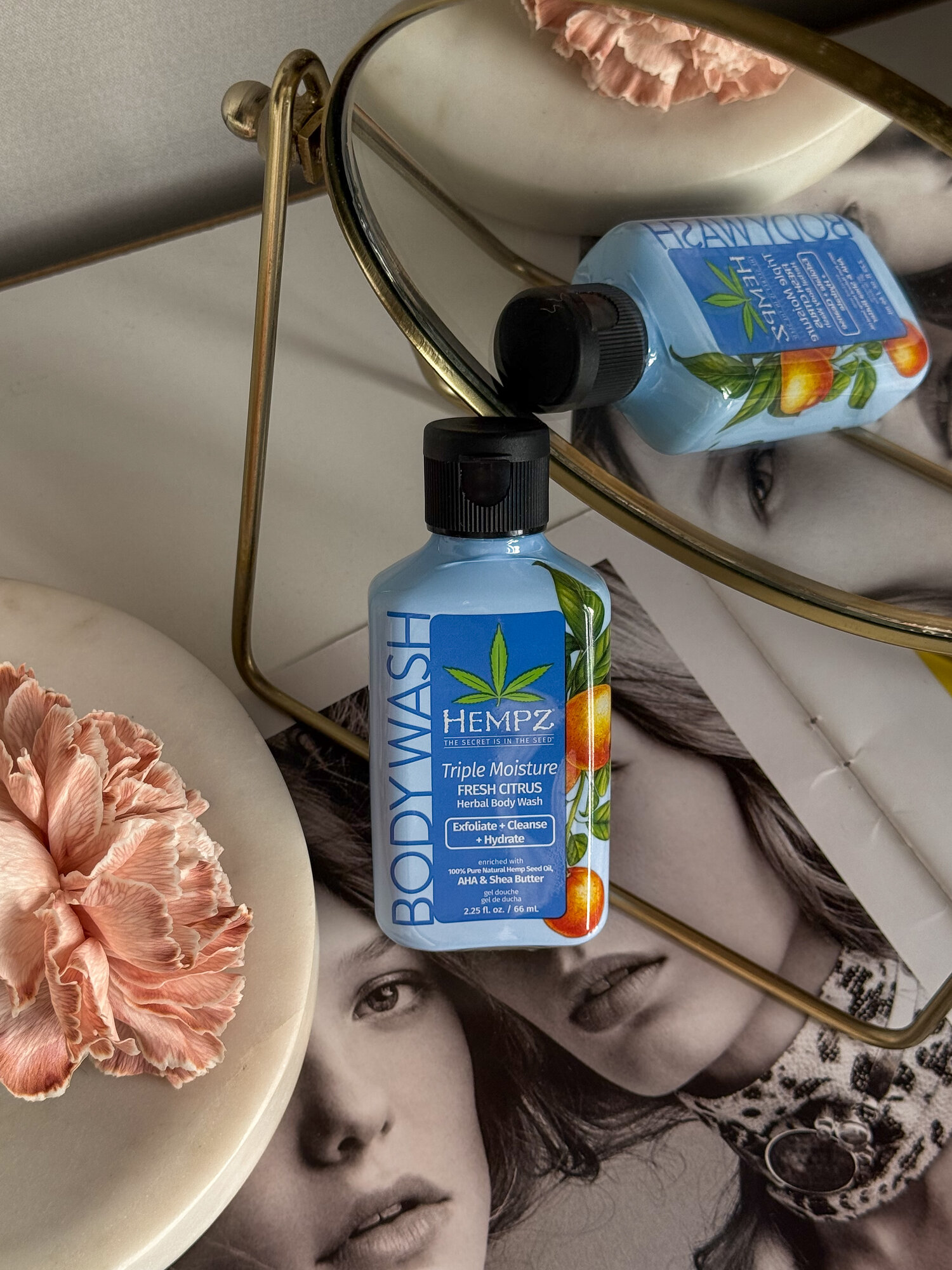 Hempz Triple Moisture Herbal Body Wash - Гель для душа Тройное увлажнение 66