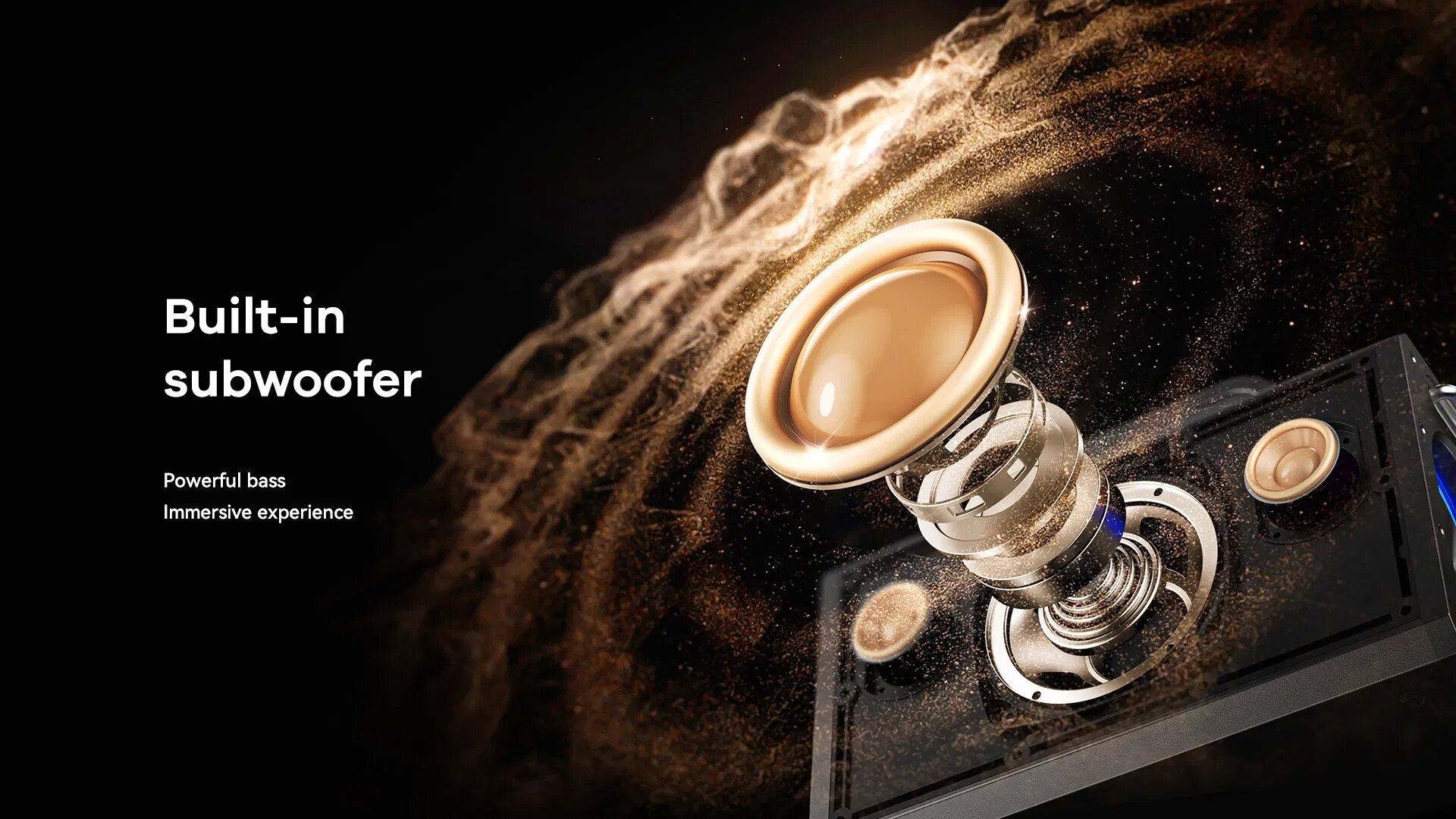 Remax RTS-20 — домашний саундбар 80 Вт с мощным басом и Bluetooth 5.4 — фото 1