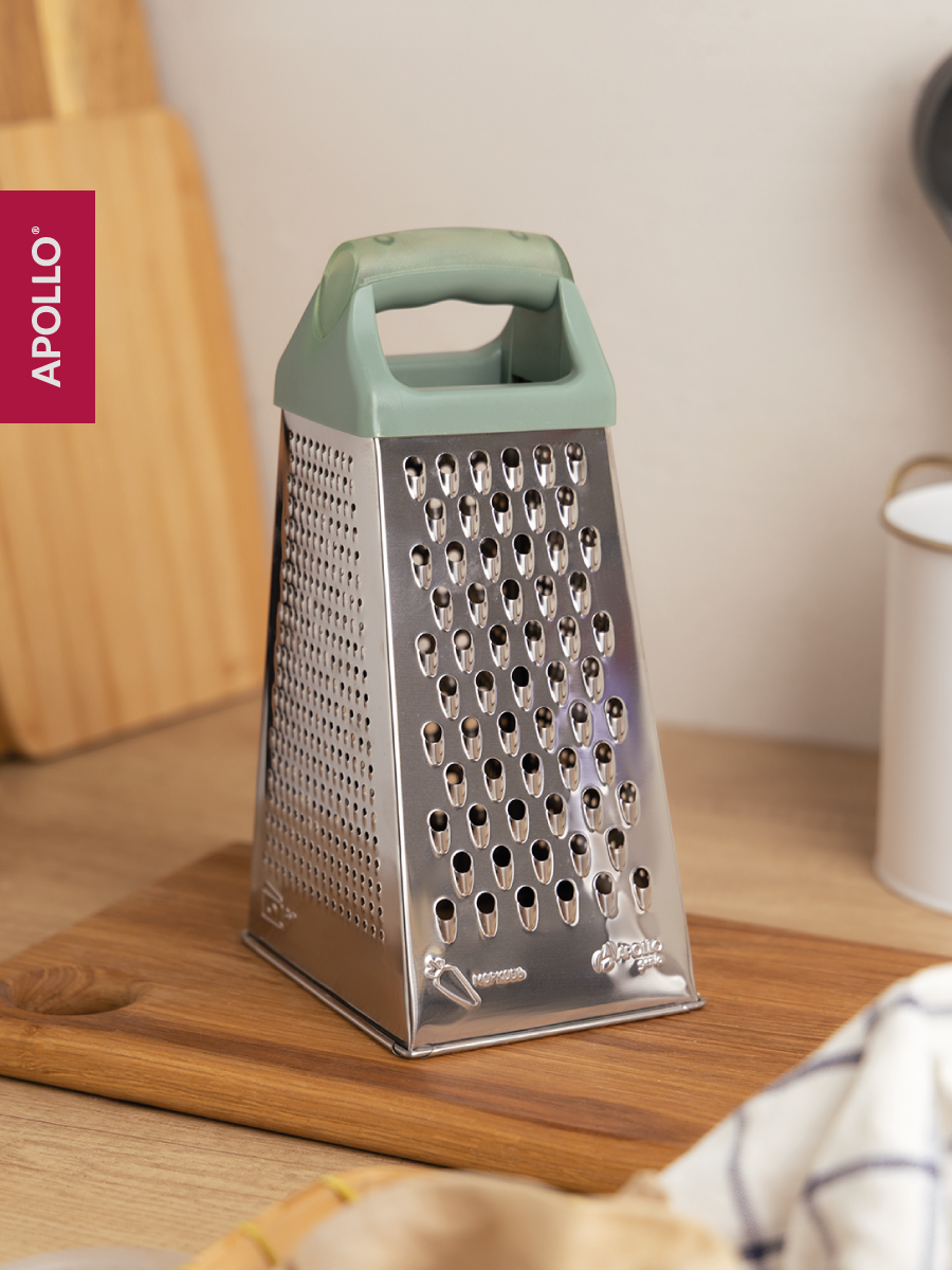 Терка Apollo для овощей четырехгранная нержавеющая сталь 23 см