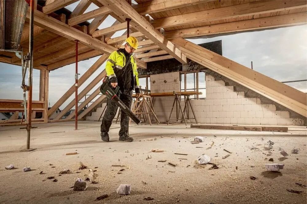 Воздуходувка METABO LB 18 LTX BL, без АКБ, без ЗУ, черный [601607850] - фото №6